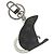 LOUIS VUITTON Monogram Eclipse Portachiavi LV Rat Charm M68835 LV Auth 128809M Monogramma - vista 3