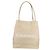 CHANEL Borsa Tote in Pelle di Pecora Beige Oro CC Auth 118935V D'oro - vista 13