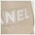 CHANEL Borsa Tote in Pelle di Pecora Beige Oro CC Auth 118935V D'oro - vista 20