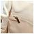 CHANEL Borsa Tote in Pelle di Pecora Beige Oro CC Auth 118935V D'oro - vista 24