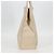 CHANEL Borsa Tote in Pelle di Pecora Beige Oro CC Auth 118935V D'oro - vista 4