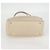 CHANEL Borsa Tote in Pelle di Pecora Beige Oro CC Auth 118935V D'oro - vista 5