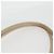 CHANEL Borsa Tote in Pelle di Pecora Beige Oro CC Auth 118935V D'oro - vista 8