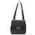 Borsa a Spalla Gancini in Pelle Nera e Argento di Salvatore Ferragamo Auth gh280 Nero - vista 13