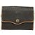 Bolso de hombro de lona de panal PVC negro y dorado Christian Dior Auth ep9643 - vista 13