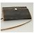 Bolso de hombro de lona de panal PVC negro y dorado Christian Dior Auth ep9643 - vista 6