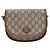 Borsa a Spalla GUCCI GG Plus Supreme PVC Beige Oro Auth th6187 D'oro - vista 13
