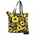 PRADA Borsa a Mano Nylon 2 vie Giallo Argento Auth 128406