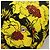 PRADA Borsa a Mano Nylon 2 vie Giallo Argento Auth 128406 - vista 16