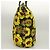 PRADA Borsa a Mano Nylon 2 vie Giallo Argento Auth 128406 - vista 4