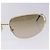 Occhiali da sole PRADA Metallo Oro CC Auth yk18756 D'oro - vista 7
