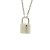 Collana Louis Vuitton Silver Lockit UNICEF Argento - vista 2