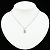 Collana Louis Vuitton Silver Lockit UNICEF Argento - vista 7