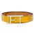 Hermès HERMES Accessoire aus exotischem Leder Gelb - 102732 - Ansicht 2