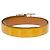 Hermès HERMES Accessoire aus exotischem Leder Gelb - 102732 - Ansicht 3