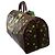 LOUIS VUITTON Keepall in Tela Marrone - 101190 - vista 5