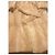 Autre Marque Long mink coat hazelnut