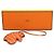 Charm per borsa Hermès Zigzag Savane Agneau Milo Marrone - vista 5