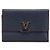Cartera Capucines de cuero Taurillon Louis Vuitton Azul