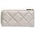 Salvatore Ferragamo Cartera de cuero gris acolchada - vista 2