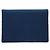 Tarjetero Calvi Duo en cabra Hermès Azul Azul oscuro - vista 3
