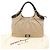 Borsa in pelle beige Salvatore Ferragamo - vista 3