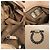 Borsa in pelle beige Salvatore Ferragamo - vista 9
