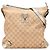 Borsa a tracolla Gucci in tela GG marrone Abbey D Ring Beige