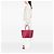 Louis Vuitton Neverfull MM in Epi rosa - vista 10