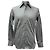 Camicia Bottonata Gucci in Cotone Grigio