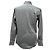 Camicia Bottonata Gucci in Cotone Grigio - vista 3