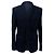 Blazer testurizzato a un bottone con tasche in cotone blu navy Etro