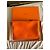 Clutch Hermès Neobain Arancione Motivo Leopardato - vista 2