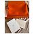 Clutch Hermès Neobain Arancione Motivo Leopardato - vista 3