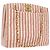 CHANEL Borsa a Spalla Matelassé in Tela Oro Rosa CC Auth 96691SM D'oro