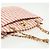 CHANEL Borsa a Spalla Matelassé in Tela Oro Rosa CC Auth 96691SM D'oro - vista 14