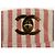 CHANEL Borsa a Spalla Matelassé in Tela Oro Rosa CC Auth 96691SM D'oro - vista 20