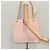 CHANEL Borsa a Spalla Matelassé in Tela Oro Rosa CC Auth 96691SM D'oro - vista 28