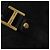 Borsa a spalla MCM Vicetos Logogram Nylon 2way Nero Oro Auth 128228 D'oro - vista 9
