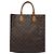 LOUIS VUITTON Borsa Sac Plat Monogram M51140 Auth LV 131017 Monogramma - vista 2