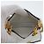 Fendi Bolsa de ombro em lona Zucca Nano Baguette em couro branco Auth 47061V - vista 11