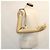 Fendi Bolsa de ombro em lona Zucca Nano Baguette em couro branco Auth 47061V - vista 19