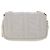 Fendi Bolsa de ombro em lona Zucca Nano Baguette em couro branco Auth 47061V - vista 2