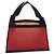 CHANEL Handtasche aus Nylon rot CC Auth EC1000 - Ansicht 2