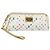 LOUIS VUITTON Monogram Multicolor Kate Pouch Weiß Bron M55212 LV Auth 82391SAV Bronze
