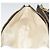 Céline Bolso de Accesorios de Lona Macadam CELINE PVC Cuero Blanco Oro Auth 93826AV Dorado - vista 29