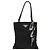 Borsa a spalla con catena Prada in nylon nero e argento autentica 100262AV - vista 13