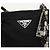 Borsa a spalla con catena Prada in nylon nero e argento autentica 100262AV - vista 18