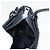 Borsa a spalla con catena Prada in nylon nero e argento autentica 100262AV - vista 21