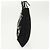 Borsa a spalla con catena Prada in nylon nero e argento autentica 100262AV - vista 3